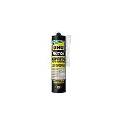 Mastic de fixation Express UHU blanc cartouche - 370g - 37725