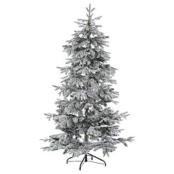 Beliani Sapin de Noël TOMICHI 180 cm Blanc