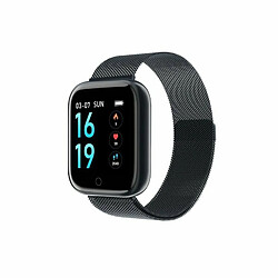 P70 Montre Intelligente Tension Artérielle Moniteur De Ip68 Fitness Bracelet Montre Femmes Hommes Smartwatch Noir