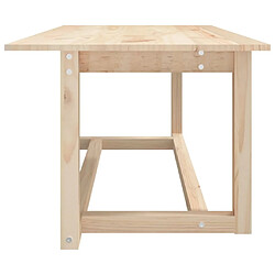 Acheter Maison Chic Table basse,Table Console Table d'appoint, Table pour salon 110x55x45 cm Bois massif de pin -MN59702