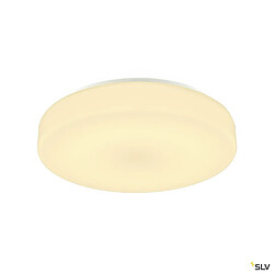 Slv Applique et plafonnier intérieur rond LIPSY® 40, Drum, blanc, LED - Ø 35 cm