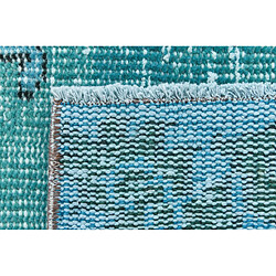 Acheter Vidal Tapis de laine 287x175 turquoise Ultra Vintage