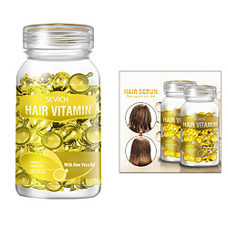 Acheter Capsule De Sérum De Vitamine De Cheveux Avec Des Cheveux De Réparation D'huile De Vitamines B5 Pour Les Femmes Jaunes