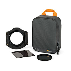 Abc Lowepro Gearup Filter Pouch 100, Étui à Filtre pour Appareil Photo, Étui à Filtre avec 10 Filtres en Feuille, 2 Filtres Ronds, Support de Filtre, Étui à Carte Anti-Rayures, Tissus Recyclés, Gris pas cher