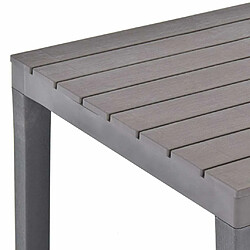 Acheter Maison Chic Table de jardin | Table d'extérieur Moka 78x78x72 cm Plastique -GKD17984