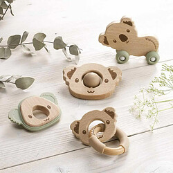 Paris Prix Jouet d'Éveil Bébé Koala Oreilles 7cm Vert