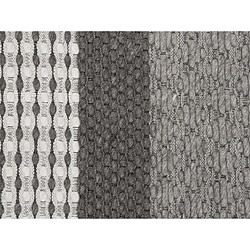 Beliani Tapis gris 80 x 150 cm AKKAYA pas cher