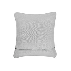 Acheter Beliani Coussin KIZKALESI Coton 45 x 40 cm Unicolore Macramé Gris