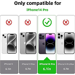 Acheter Verres Trempes et Protections Camera Arriere X2 Pour iPhone 14 Pro Little Boutik®