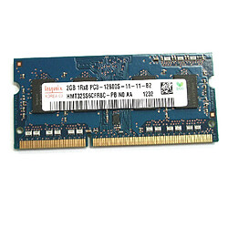 2Go RAM PC Portable SODIMM Hynix HMT325S6CFR8C-PB DDR3 PC3-12800S 1600MHz CL11 - Occasion