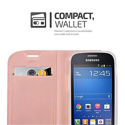 Cadorabo Coque Samsung Galaxy TREND LITE Etui en Rose pas cher