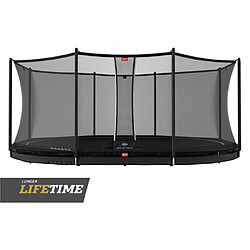 BERG Trampoline Grand Favorit Inground 520 Cm Blackavec Filet de securité Comfort