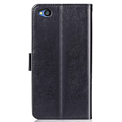 Avis Wewoo Housse Coque Étui en cuir Motif fleurs pressées Lucky Clover pour Xiaomi Redmi Goavec porte-cartes et porte-cartesporte-monnaie et dragonne Noir