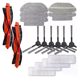 Ilter – brosse rotative à rouleaux pour aspirateur Robot Xiaomi Roborock Mijia LDS/STYJ02YM/Conga 3490 Viomi V2 PRO V3