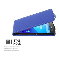 Acheter Cadorabo Coque Sony Xperia M5 Etui en Bleu