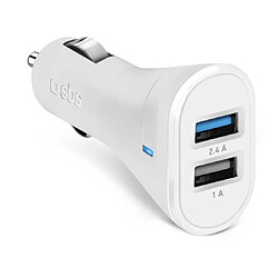 Sbs Chargeur allume cigare 2 Ports Usb 12 Watt