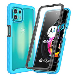 Coque en TPU antichoc, anti-rayures bleu clair pour votre Motorola Edge 20 Lite