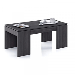 Dansmamaison Table basse relevable Gris - ANNA