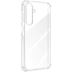 Samsung Coque pour Samsung Galaxy A25 Silicone Flexible Coins Bumper Original Transparent