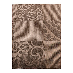 Vidal Tapis de couloir en laine 305x81 brun Darya pas cher