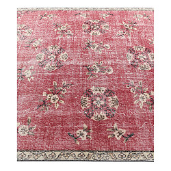 Acheter Vidal Tapis de laine 254x165 rouge Ultra Vintage