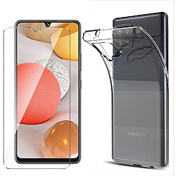 Xeptio Samsung Galaxy A42 5G coque tpu transparente et protection écran