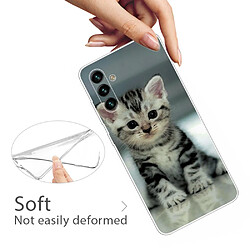 Coque en TPU antichoc, anti-rayures chat mignon pour votre Samsung Galaxy A13 5G