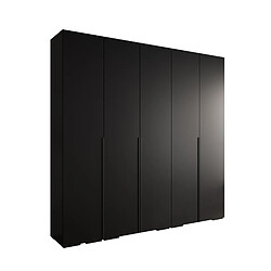 Abiks Meble Armoire Inova 1 À Portes Battantes 236,7/250/47 5 Portes (nero/nero)