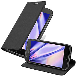 Cadorabo Coque Motorola MOTO E4 PLUS Etui en Noir