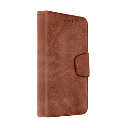 Avizar Etui Universel Smartphone 5,5 pouces avec Coque coulissante Porte-cartes rouge