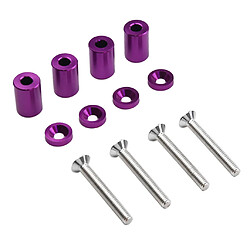 Kits d'entretoise d'entretoise de conduit de hotte en alliage pour tout le violet de moteur turbo d'échange de moteur pas cher