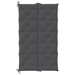 Acheter vidaXL Coussin de banc de jardin anthracite tissu oxford