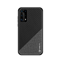 Coque en TPU + PU noir pour Huawei P40 Pro