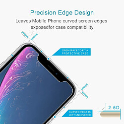 Avis Wewoo Film de verre trempé de 50 PCS 0.3mm 2.5D 9H pour iPhone 11 / XR