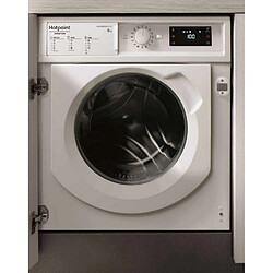 Lave-linge intégrable 8kg 1400 tours/min - biwmhg81484eu - HOTPOINT