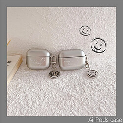 GUPBOO Airpods Coque Housse Étui Protecteur Compatible pour AirPods Pro-Style coréen ins anglais sourire jolie fille