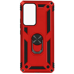 Avizar Coque Xiaomi 12 et 12X Hybride Bague Support Vidéo rouge