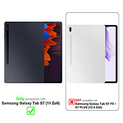 Cadorabo Verre trempé Samsung Galaxy Tab S7 (11 Zoll) Film Protection