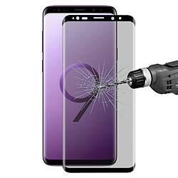 Wewoo Verre trempé pour Samsung Galaxy S9 + 0.26mm 9 H Dureté de la Surface 3D Intimité Anti-éblouissement Plein écran Film de Protection