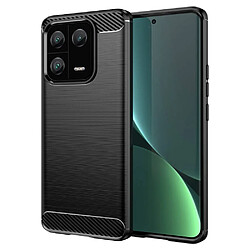 Htdmobiles Coque pour Xiaomi 13 Pro 5G - housse etui silicone gel carbone + film ecran - NOIR