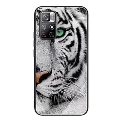 Coque en TPU anti-rayures tigre pour Xiaomi Redmi Note 11/Poco M4 Pro 5G