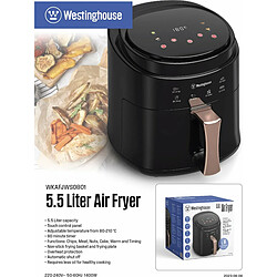 Acheter Westinghouse Airfryer - 5.5 L - Noir