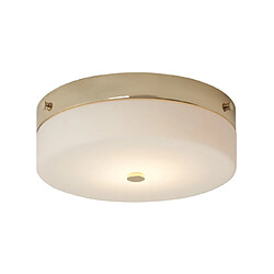 Elstead Lighting Plafonnier Tamar Acier Or poli