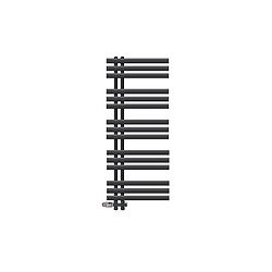 LuxeBath Radiateur sèche-serviette - Anthracite 50x120 cm