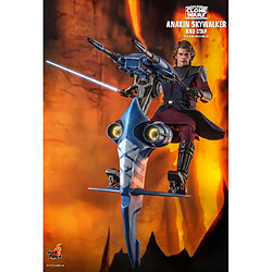 Avis Hot Toys TMS020 - Star Wars : The Clone Wars - Anakin Skywalker And Stap Standard Version