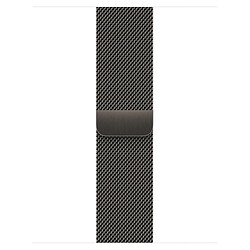 Acheter Bracelet à boucle Milanais pour Apple Watch Series 1 á 10 / SE / Ultra (2) (44/45/46/49 mm) - Graphite