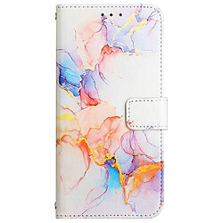 Etui en PU motif en marbre Milky way marble blanc LS004 pour votre Sony Xperia 10 III 5G/Xperia 10 Lite