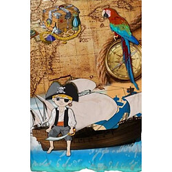 Vipack Couette Pirate et taie d'oreiller