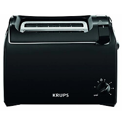 Krups KH1518 Grille Pain 700W Plastique 1L 6 Niveaux Noir