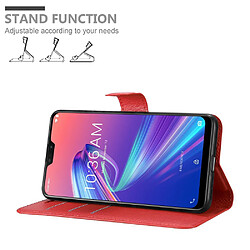 Avis Cadorabo Coque Asus ZenFone MAX PRO M2 (6.3 Zoll) Etui en Rouge